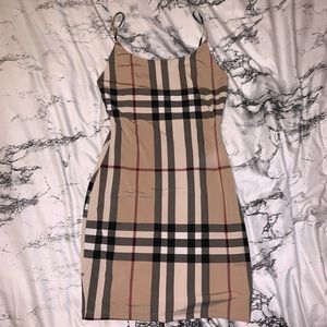 Burberry Print Mini Dress